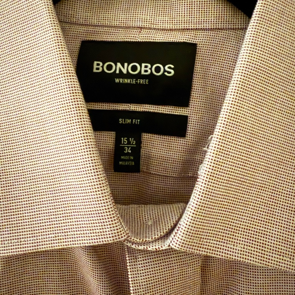 Bonobos Men's Slim Fit Wrinkle-Free Shirt